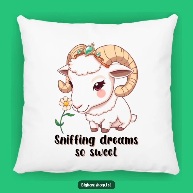 Funny Bighorn Sheep Headband Pillow: Cozy Up with Nature's Charm