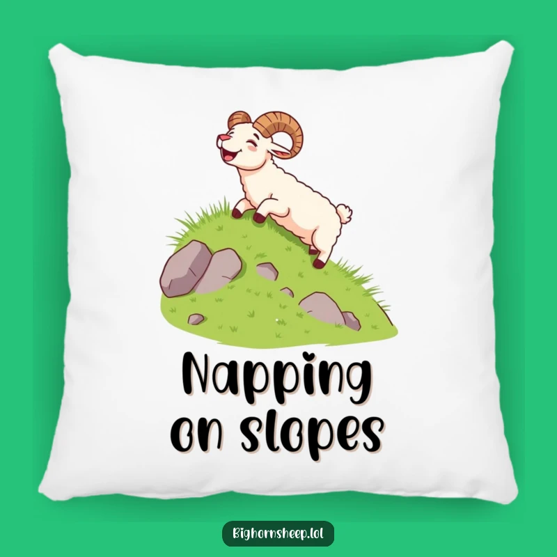 Funny Sliding Sheep Pillow, Cozy Adventure Comfort, Perfect Funny Gift