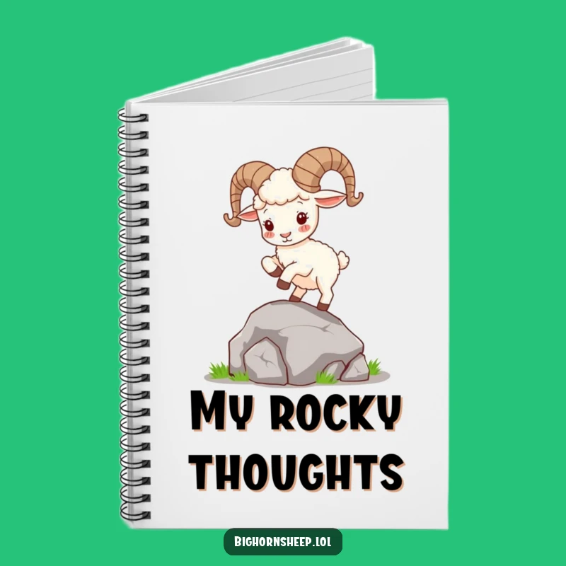 Funny Bighorn Sheep Notebook: Cute & Playful Journal for Jotting Fun!